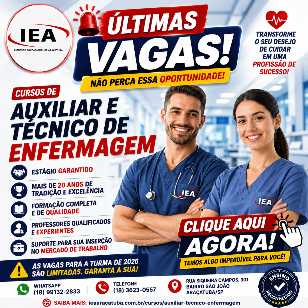 Confira esta novidade do IEA
